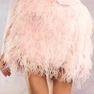 Feather Skirt SIZE SMALL